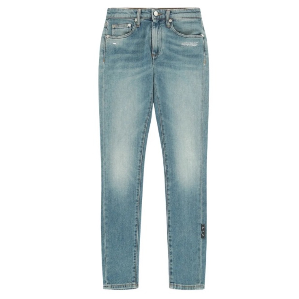 Off-White Denim Skinny Jeans Light Blue Women’s 26